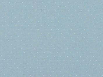 Mini Dots Polycotton Print, Baby Blue
