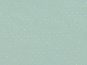 Mini Dots Polycotton Print, Mint