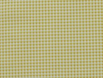 Mini Gingham Cotton Poplin Print, Yellow