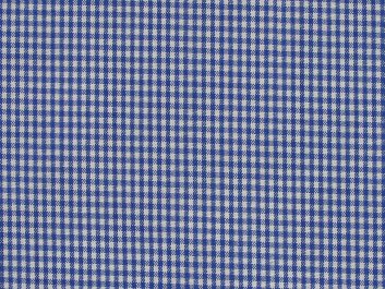 Mini Gingham Woven Heavy Cotton Blend, Royal