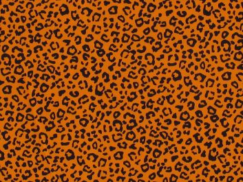 Mini Leopard Spots Cotton Poplin Print, Gold