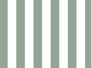 One Inch Stripe Cotton Poplin, Sage