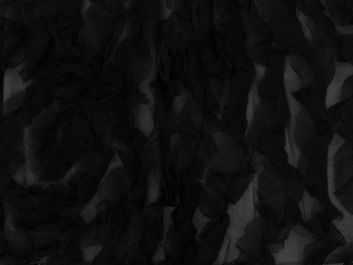 Patchwork Silk Rose, Black