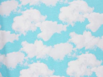 Perfect Clouds Cotton Jersey Print