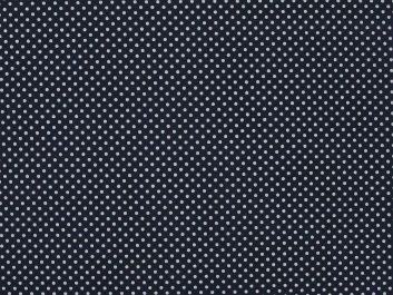 Pin Spot Polycotton Print, Black