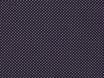 Pin Spot Polycotton Print, Navy