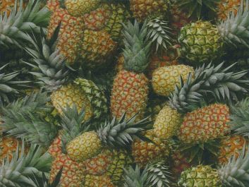 Pineapples Digital Cotton Print