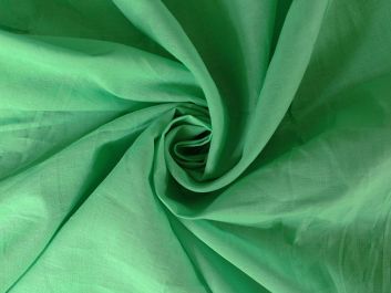 Plain Dye Cotton Lawn, Bright Green