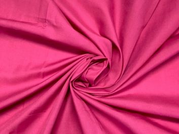 Plain Dye Polycotton, Fuchsia