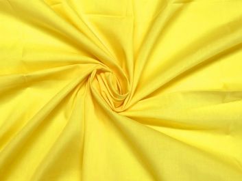 Plain Dye Polycotton, Sunshine