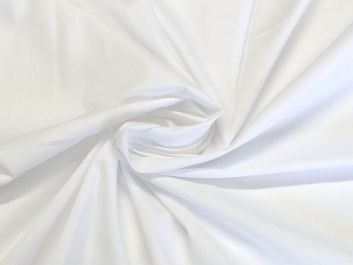 Plain Dye Polycotton, White