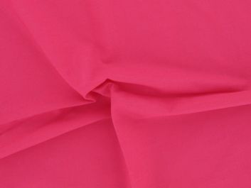 Plain Polycotton Fabric - Cerise
