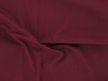 Plain Polycotton Fabric - Claret
