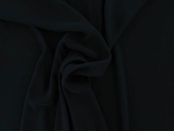Plain Stretch Polyester Jersey, Navy