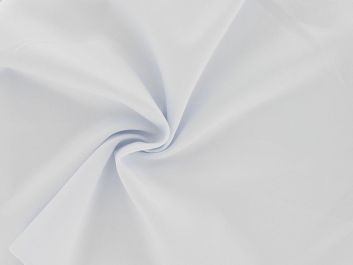 Plain Stretch Scuba, White