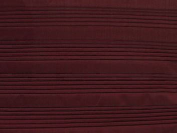 Pleated Stretch Sheen, Ruby