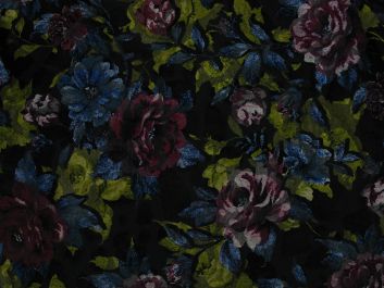 Polish Rose Printed Polyviscose