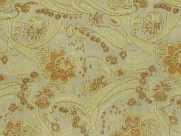 Polyester Jacquard, Shanghai Flower Flight - Champagne
