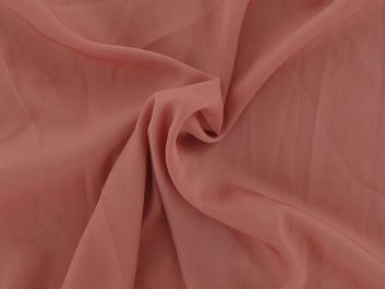Polyester Satin Dusky Pink Roll End, 2.4m