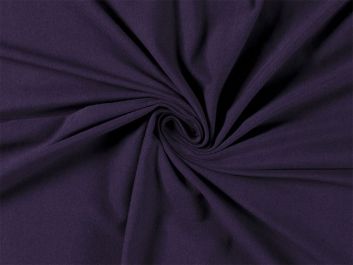 Premium Cotton Jersey, Carbon Purple