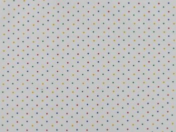 Primaries Polycotton Print, Pin Spot