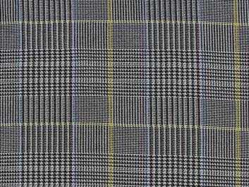 Prince of Wales Stripe Polyester Suiting