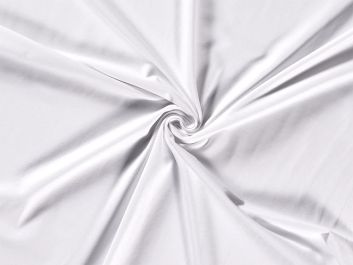 Pure Cotton Jersey, Midweight, White