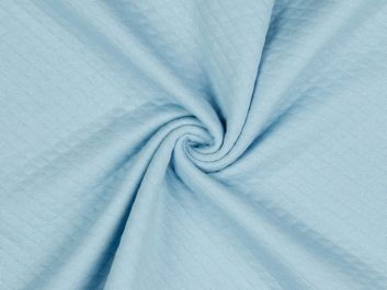 Quilted Sweatshirting, Baby Blue