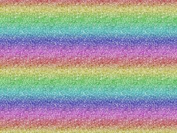 Rainbow Glitter Sparkle Cotton Print