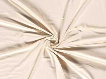 Recycled Cotton Blend Jersey, Ivory