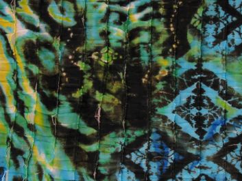 Ruffled Viscose Jersey - Green