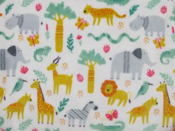 Safari Adventure Ultra Soft Cuddle Fleece