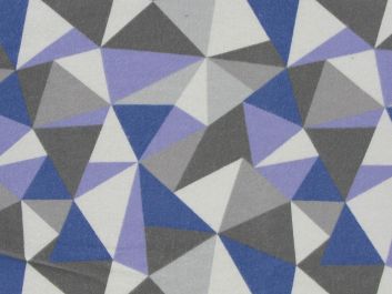 Shattered Brushed Cotton, Lilac