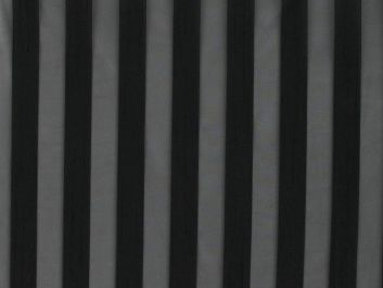 Sheer Woven Stripe, Black