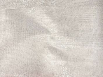 Shimmer Chiffon, White Silver