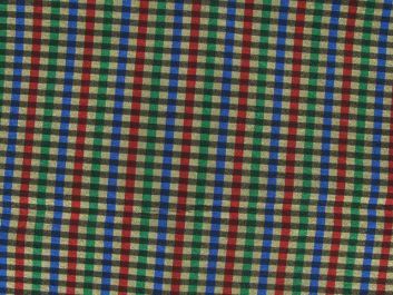 Shiny Metallic Striped Taffeta - Gold