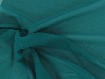 Silk Chiffon - Bottle Green
