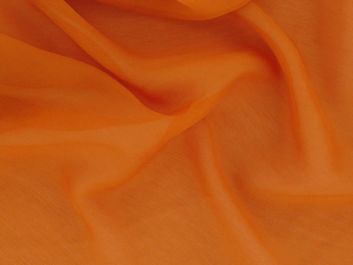 Silk Chiffon - Orange