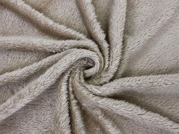 Single Sided Soft Cuddle Fleece, Beige