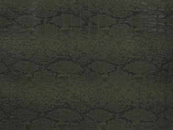 Snake Skin Leatherette, Olive