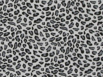 Snow Lynx Polycotton Print