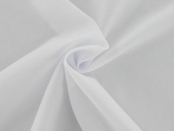Soft Touch Polyester Lining, White