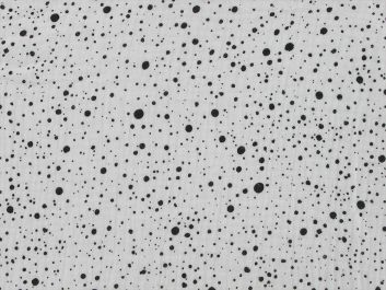 Splat Printed Double Gauze, Ivory