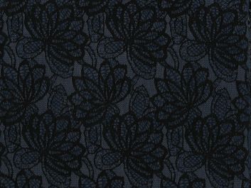Star Jasmine Denim Look Stretch Jacquard, Dark Blue