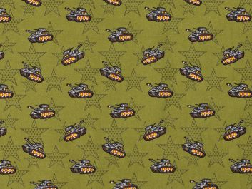 Star Tank Cotton Poplin, Olive