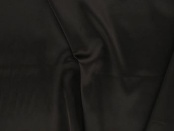 Stretch Satin - Dark Brown