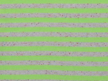 Stripe Jersey Collection, Neon with Fleck Cream