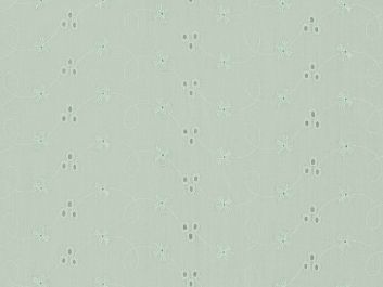Summer Time 3 Hole Broderie Anglaise, Mint