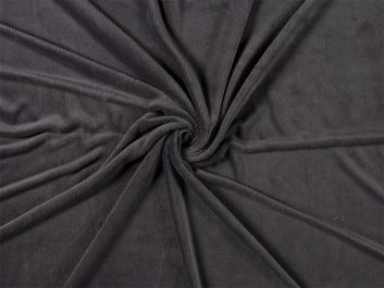 Super Soft Coral Fleece, Dark Grey