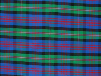 Taffeta Kilt Stripe - Blue and Green